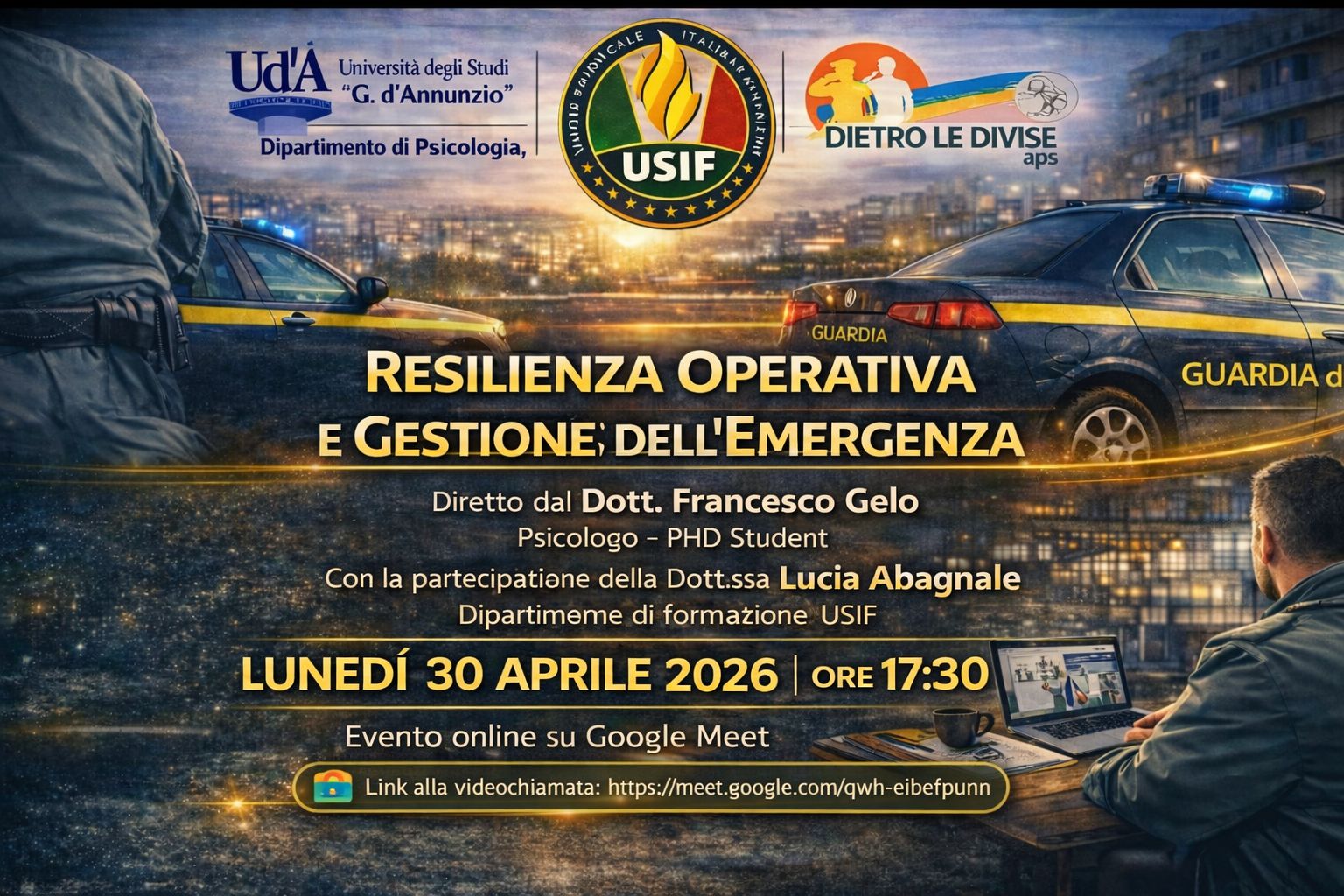 USIF; Resilienza e gestione dell'emergenza; Come mantenersi stabili sotto pressione